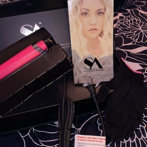 Straight Ahead 3/4" Pro Styling Wand - Silver Collection  (Brand New) - Picture 5 of 11